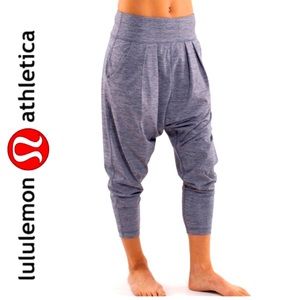 Lululemon Happy Hatha Harem Pants Womens Stretch purple Pants